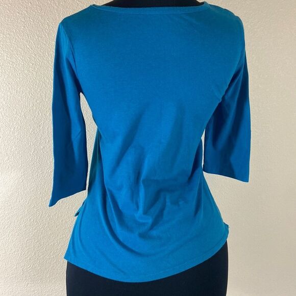 4/$30 Arizona Jean Co Blouse Size L (14) - Picture 3 of 16